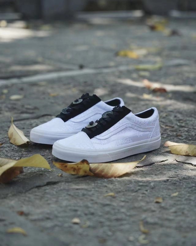 - 全新特價 - Clot x Fragment Design x Vans 陳冠希藤原浩三方聯名 20週年 絲綢 - VANASH