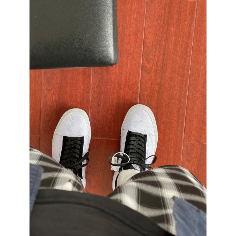 - 全新特價 - Clot x Fragment Design x Vans 陳冠希藤原浩三方聯名 20週年 絲綢 - VANASH