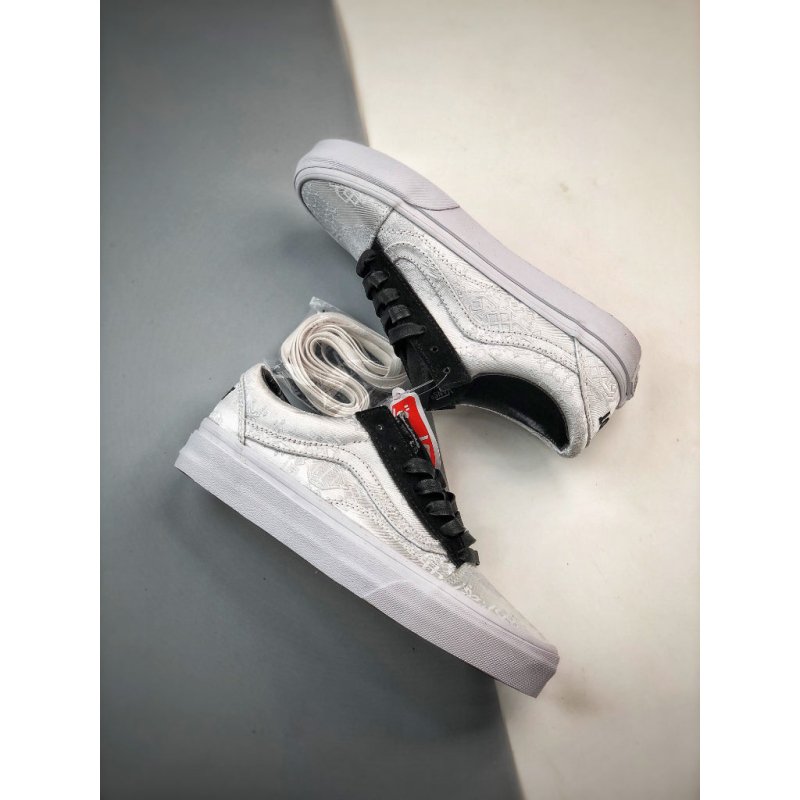 - 全新特價 - Clot x Fragment Design x Vans 陳冠希藤原浩三方聯名 20週年 絲綢 - VANASH
