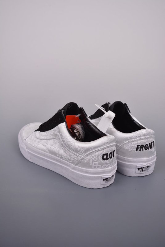 - 全新特價 - Clot x Fragment Design x Vans 陳冠希藤原浩三方聯名 20週年 絲綢 - VANASH