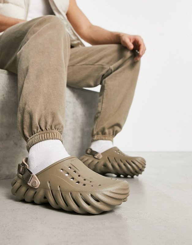 Crocs Echo Clog 卡駱馳 波波克駱格 涼拖鞋 - VANASH