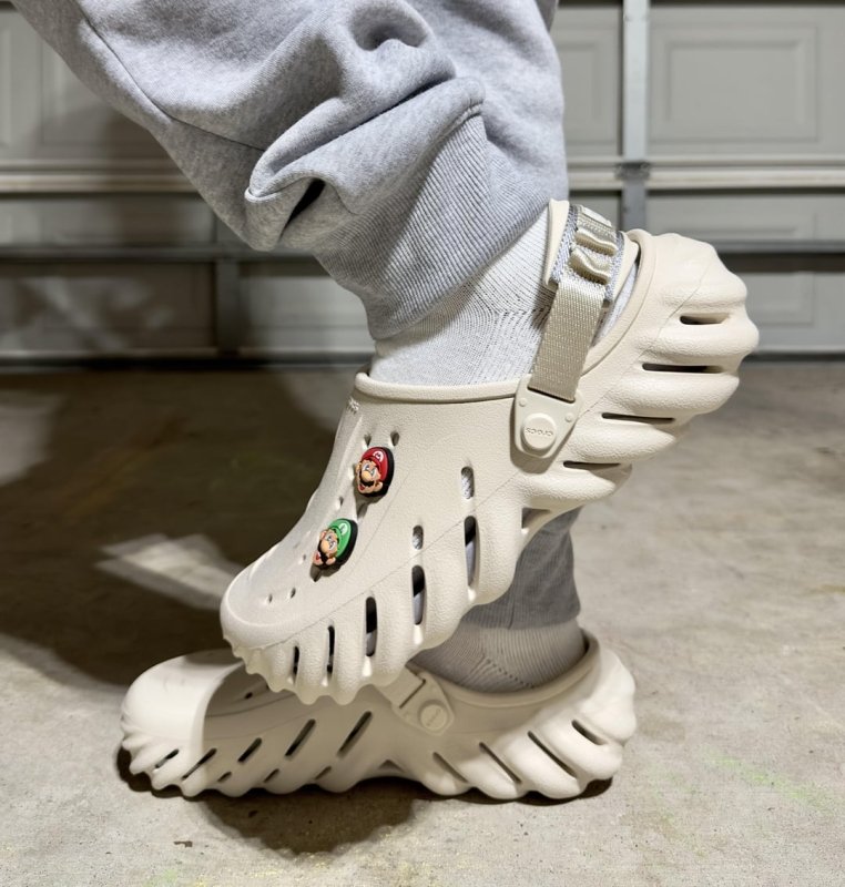 Crocs Echo Clog 卡駱馳 波波克駱格 涼拖鞋 - VANASH