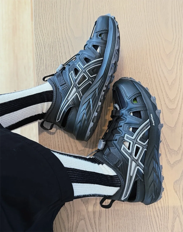 ASICS GEL-SOMOMA SE 防水機能溯溪鞋-黑魂