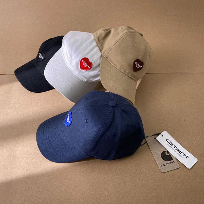 Carhartt WIP 愛心刺繡棒球帽