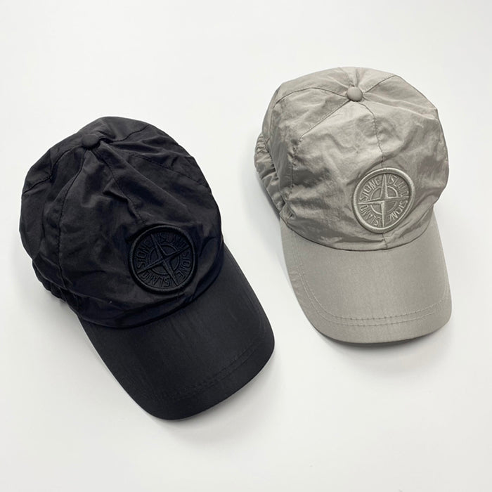 STONE ISLAND 石頭島金屬尼龍棒球帽