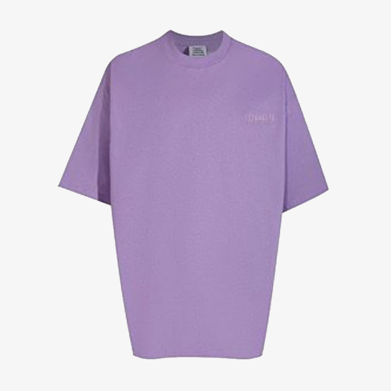 VETEMENTS 反穿設計純色短袖T恤