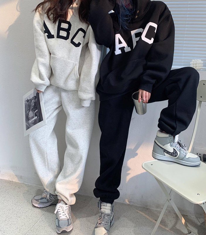 FEAR OF GOD 植絨字母刷毛連帽上衣 - VANASH