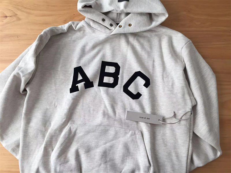 FEAR OF GOD 植絨字母刷毛連帽上衣 - VANASH