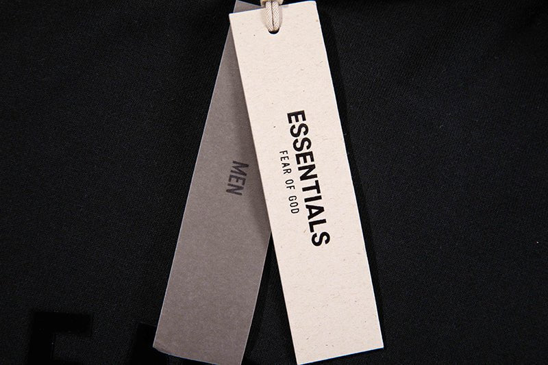 FEAR OF GOD ESSENTIALS CORE 23 HOODIE 全黑黑魂LOGO連帽衛衣 - VANASH