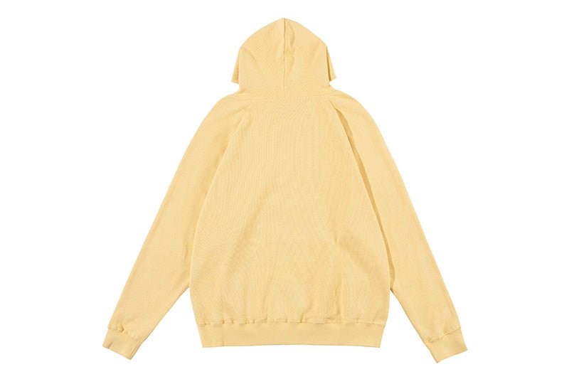 FEAR OF GOD ESSENTIALS HOODIE SYCAMORE 立體矽膠印花華夫格連帽衛衣 - VANASH