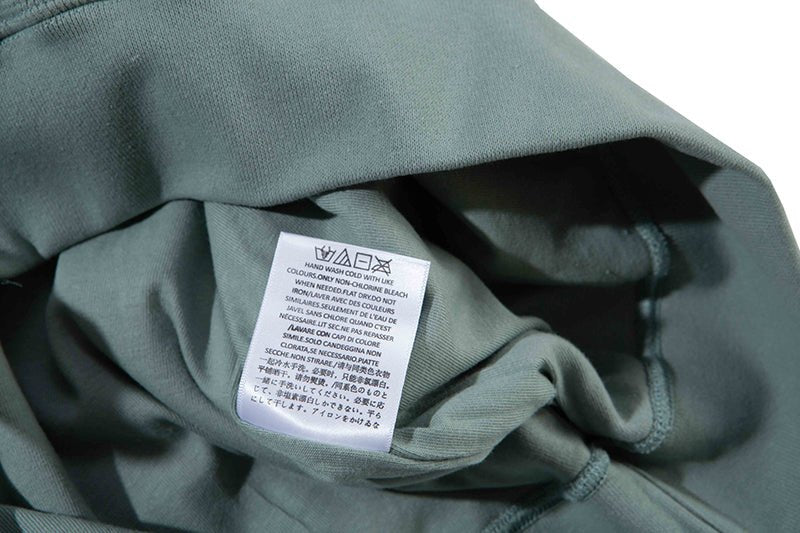 FEAR OF GOD ESSENTIALS HOODIE SYCAMORE 立體矽膠印花華夫格連帽衛衣 - VANASH