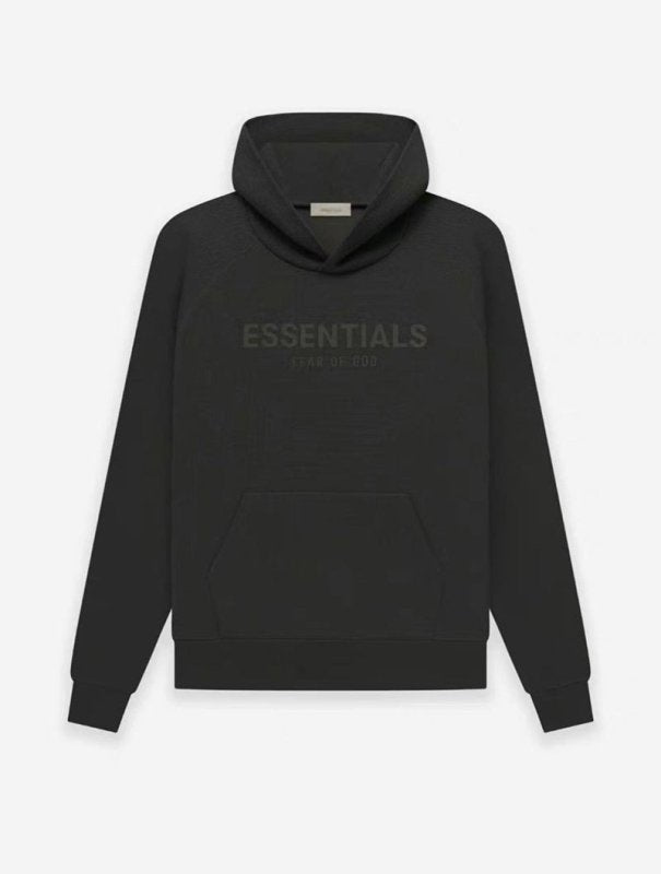 FEAR OF GOD ESSENTIALS HOODIE SYCAMORE 立體矽膠印花華夫格連帽衛衣 - VANASH