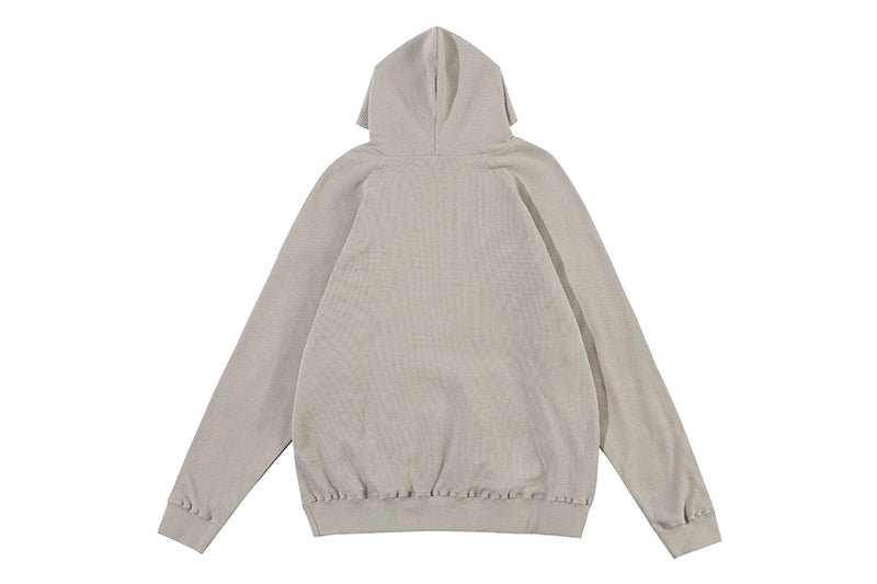FEAR OF GOD ESSENTIALS HOODIE SYCAMORE 立體矽膠印花華夫格連帽衛衣 - VANASH