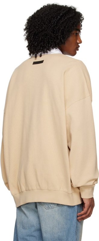 FEAR OF GOD ESSENTIALS 立體矽膠LOGO 寬版POLO衫 - VANASH