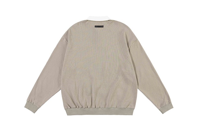 FEAR OF GOD ESSENTIALS 立體矽膠LOGO 寬版POLO衫 - VANASH
