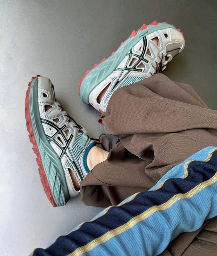 ASICS GEL-SOMOMA SE 防水機能溯溪鞋-薄荷綠