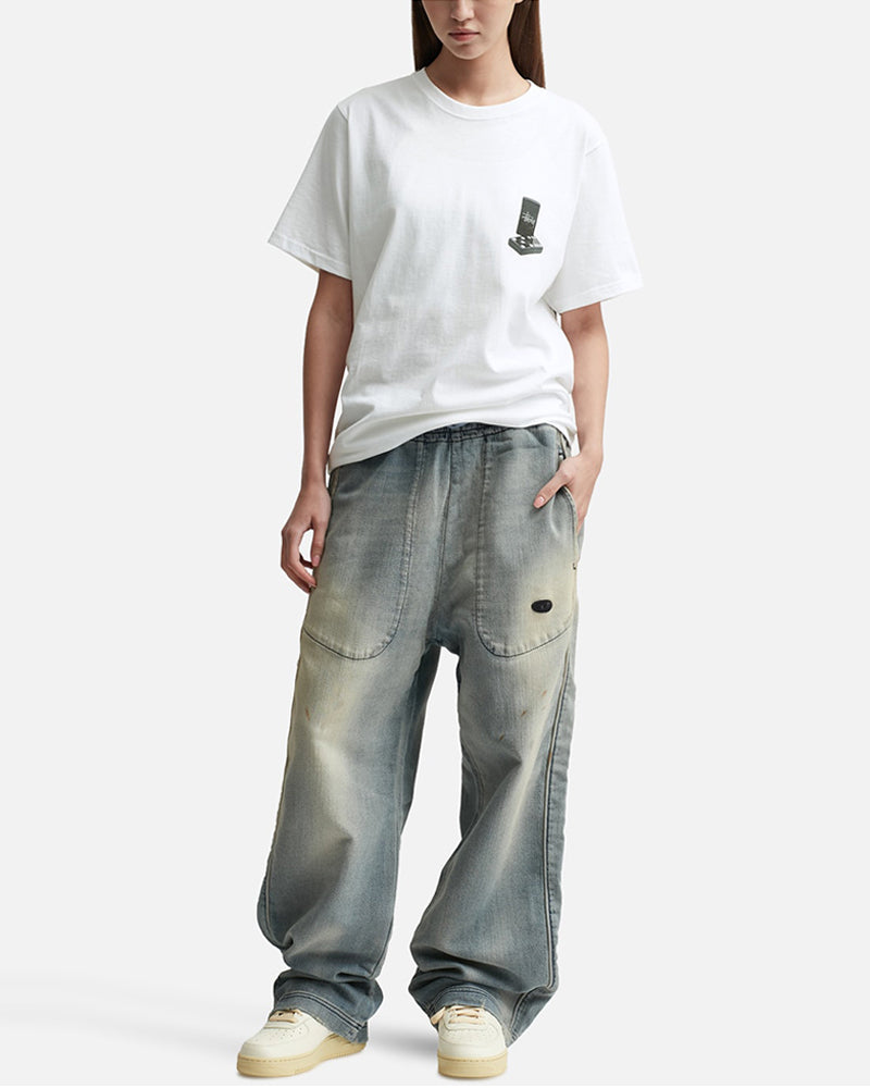 STUSSY 骨牌印花短袖T恤