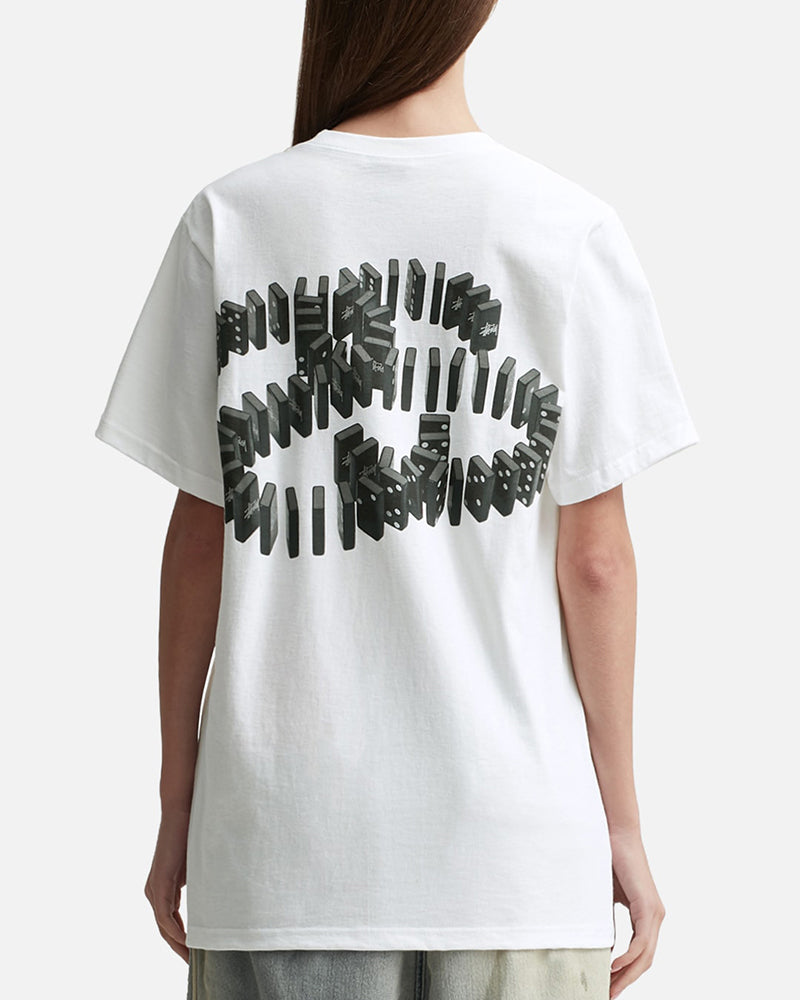 STUSSY 骨牌印花短袖T恤