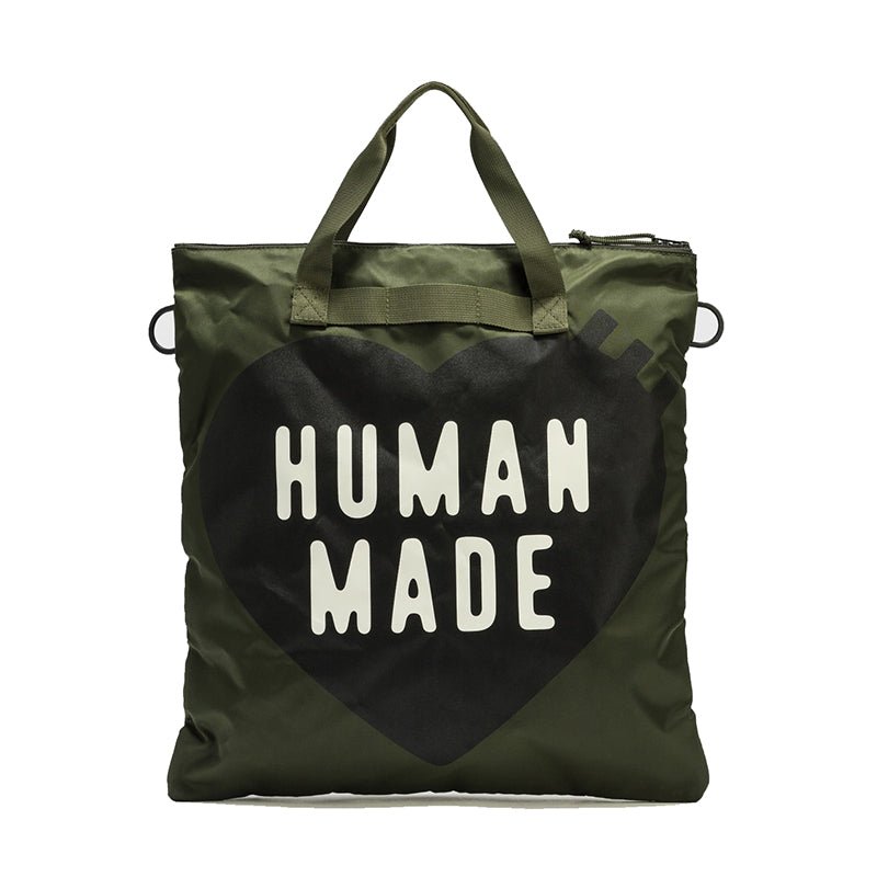 HUMAN MADE 尼龍愛心斜跨包 - VANASH