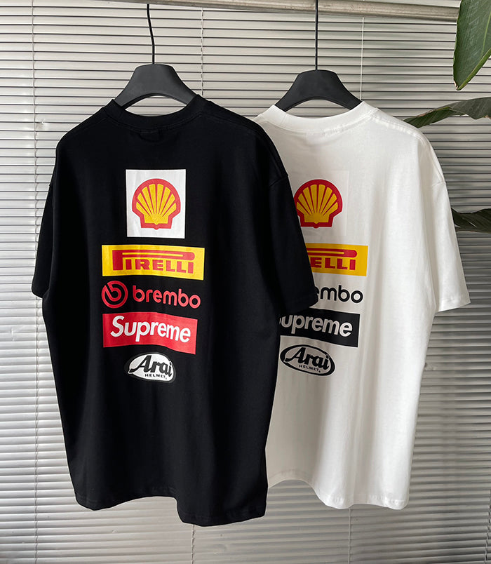 Supreme × Ducati 多重印花短袖