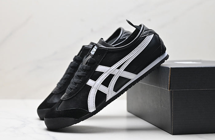 Onitsuka Tiger MEXICO 66 SD 黑底白虎爪紋 經典舒適運動鞋 1183C102-001