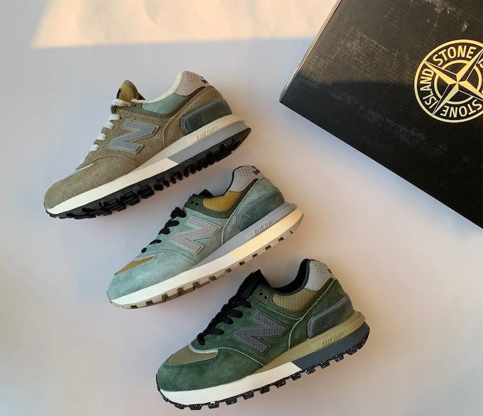 - 全新特價 - New Balance 574 x Stone Island 石頭島聯名 U574LGST (42.5)