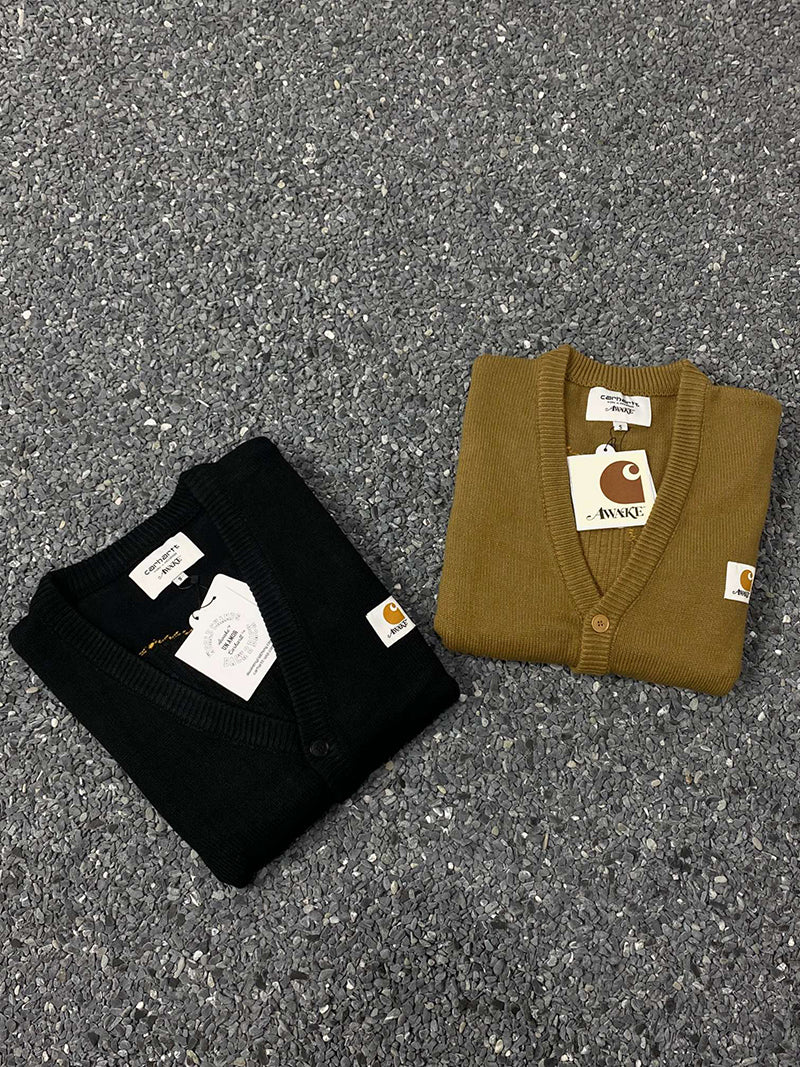 Carhartt WIP x Awake NY 卡哈特聯名開襟針織外套
