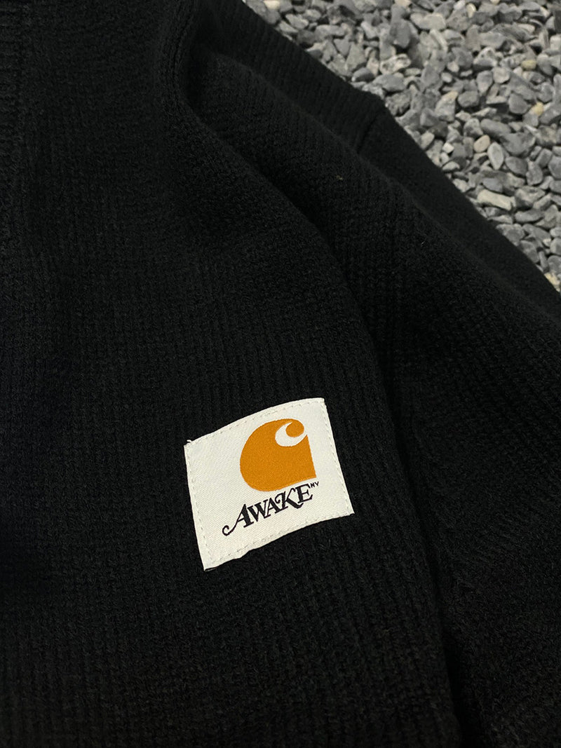 Carhartt WIP x Awake NY 卡哈特聯名開襟針織外套