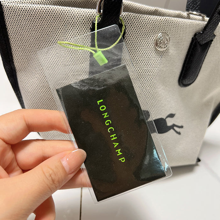LONGCHAMP ESSENTIAL XS CANVAS HANDBAG 帆布托特包 XS款