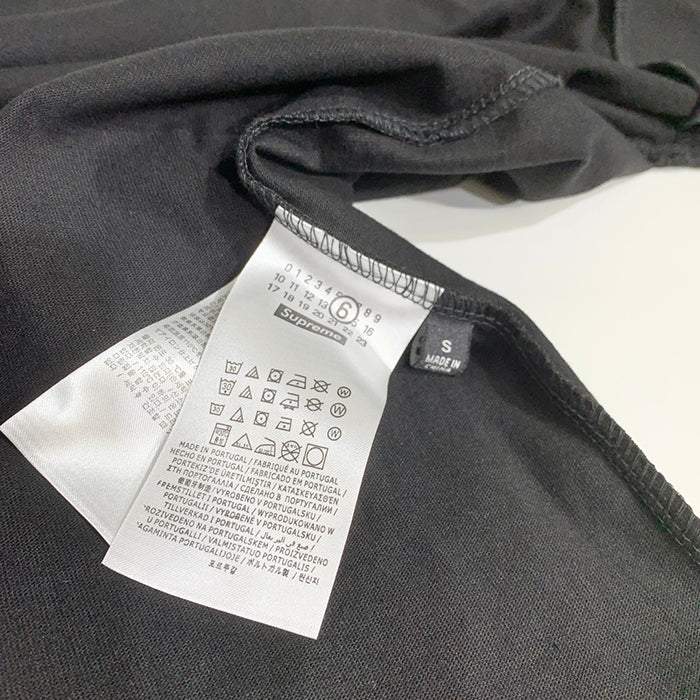 Supreme x MM6 Maison Margiela 火焰骷髏短袖T恤