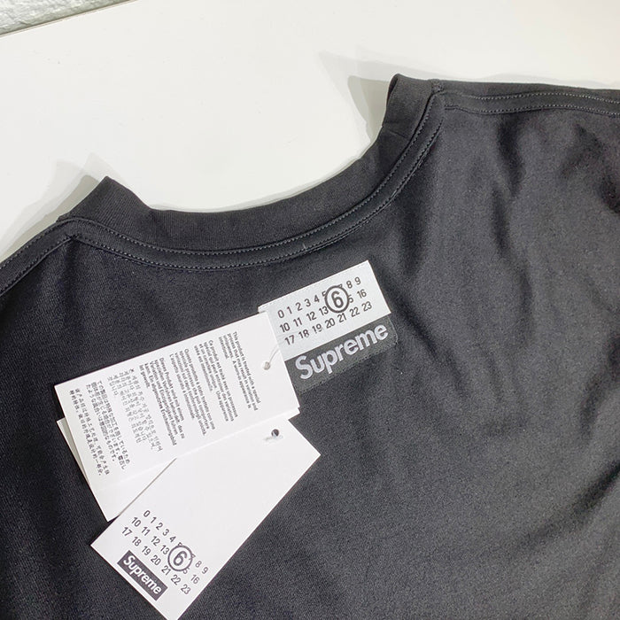 Supreme x MM6 Maison Margiela 火焰骷髏短袖T恤
