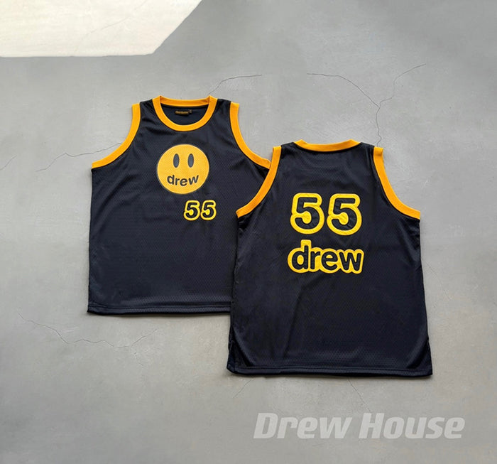Drew House Mesh Mascot Basketball Jersey 笑臉球衣背心