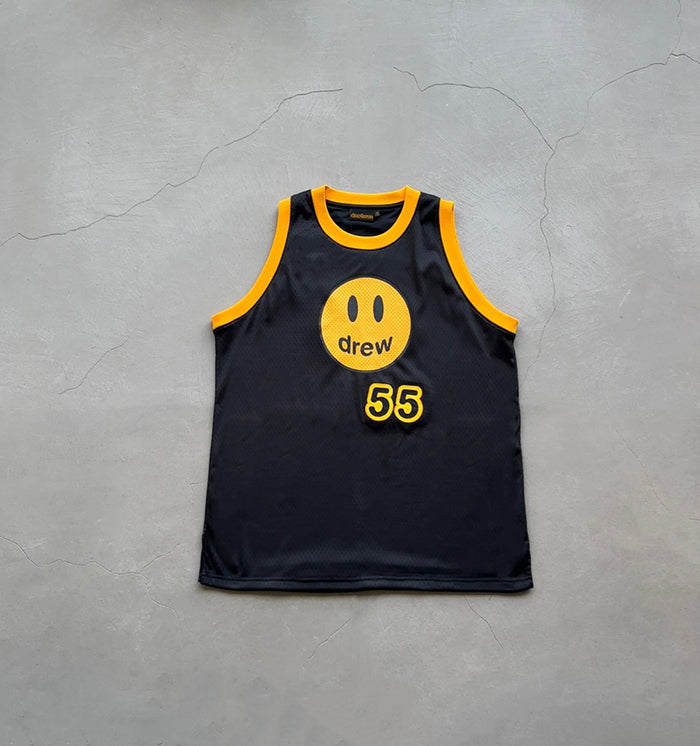 Drew House Mesh Mascot Basketball Jersey 笑臉球衣背心