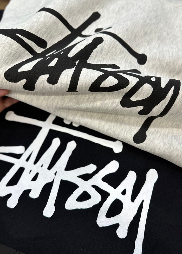 - 全新特價 - STUSSY BASIC FLEECE HOODIE 刷毛連帽上衣 (黑M)