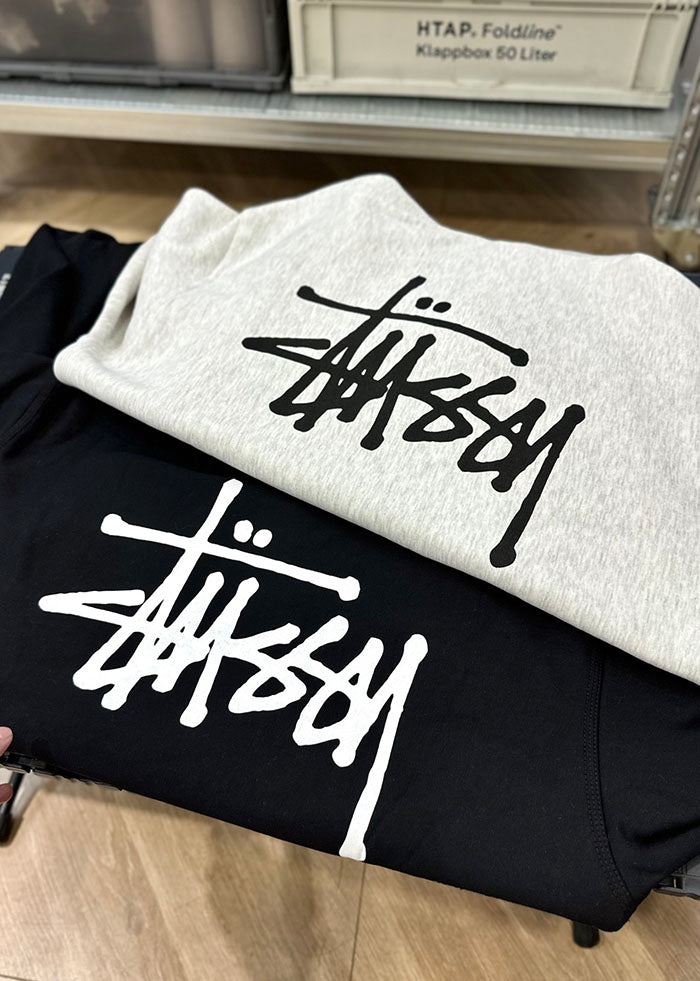 - 全新特價 - STUSSY BASIC FLEECE HOODIE 刷毛連帽上衣 (黑M)