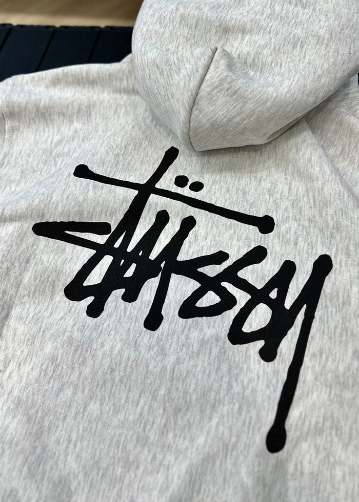 - 全新特價 - STUSSY BASIC FLEECE HOODIE 刷毛連帽上衣 (黑M)
