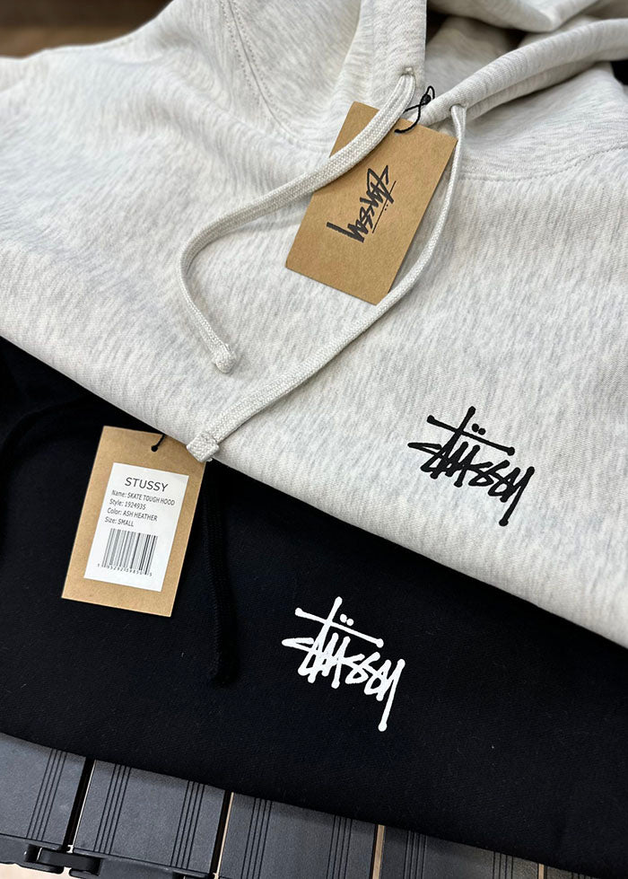 - 全新特價 - STUSSY BASIC FLEECE HOODIE 刷毛連帽上衣 (黑M)