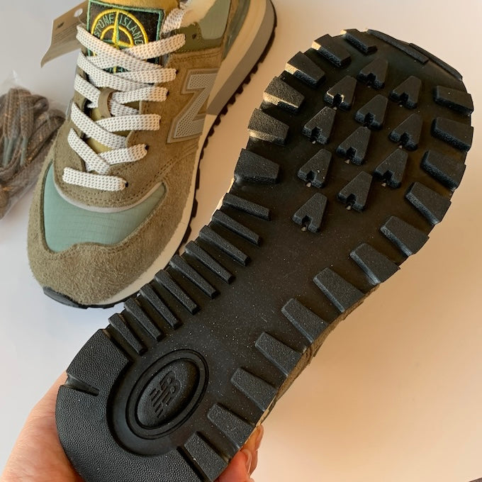 - 全新特價 - New Balance 574 x Stone Island 石頭島聯名 U574LGST (42.5)