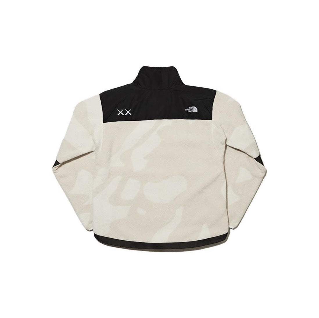 The North Face x Kaws 聯名羊羔絨立領外套