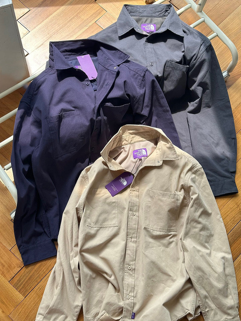 THE NORTH FACE PURPLE LABEL 北臉紫標雙口袋工裝襯衫