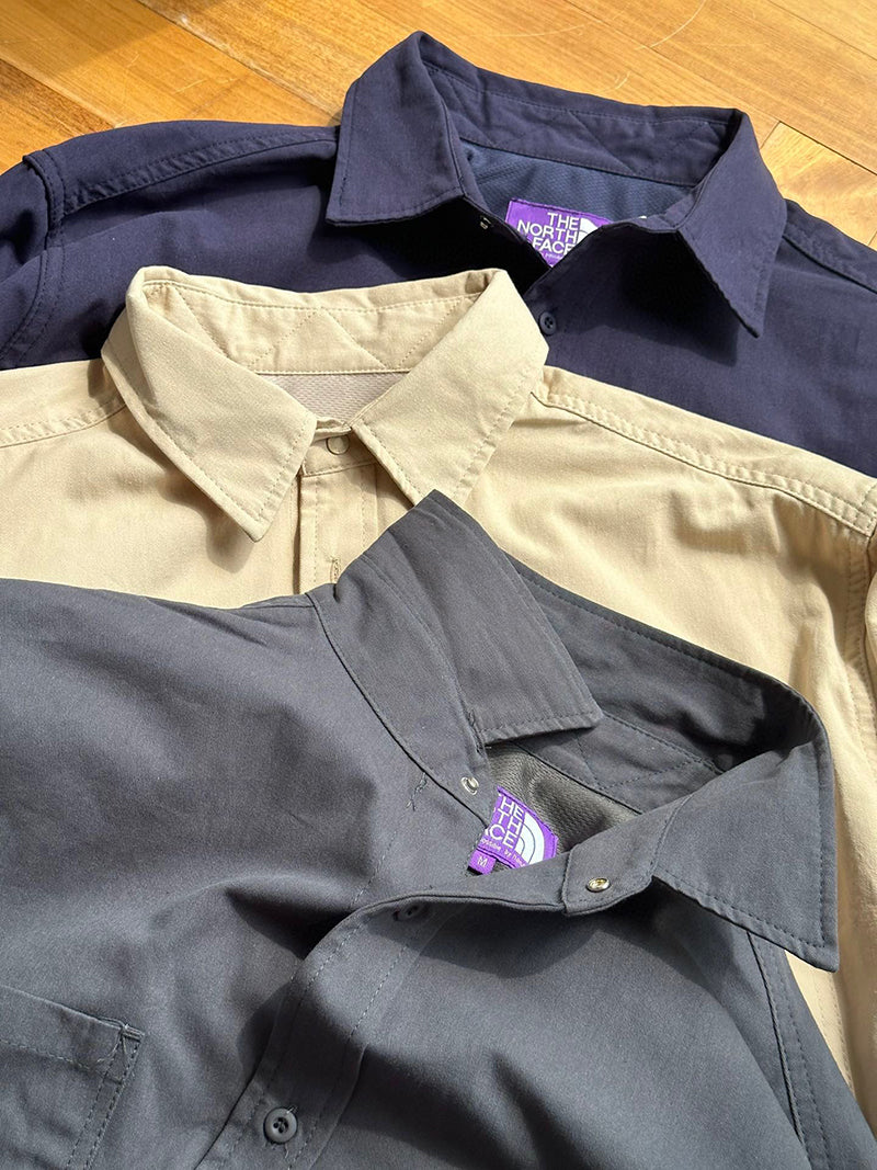 THE NORTH FACE PURPLE LABEL 北臉紫標雙口袋工裝襯衫