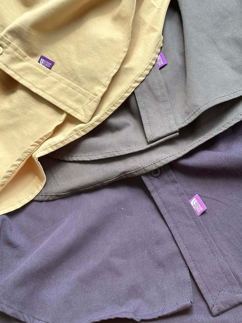 THE NORTH FACE PURPLE LABEL 北臉紫標雙口袋工裝襯衫