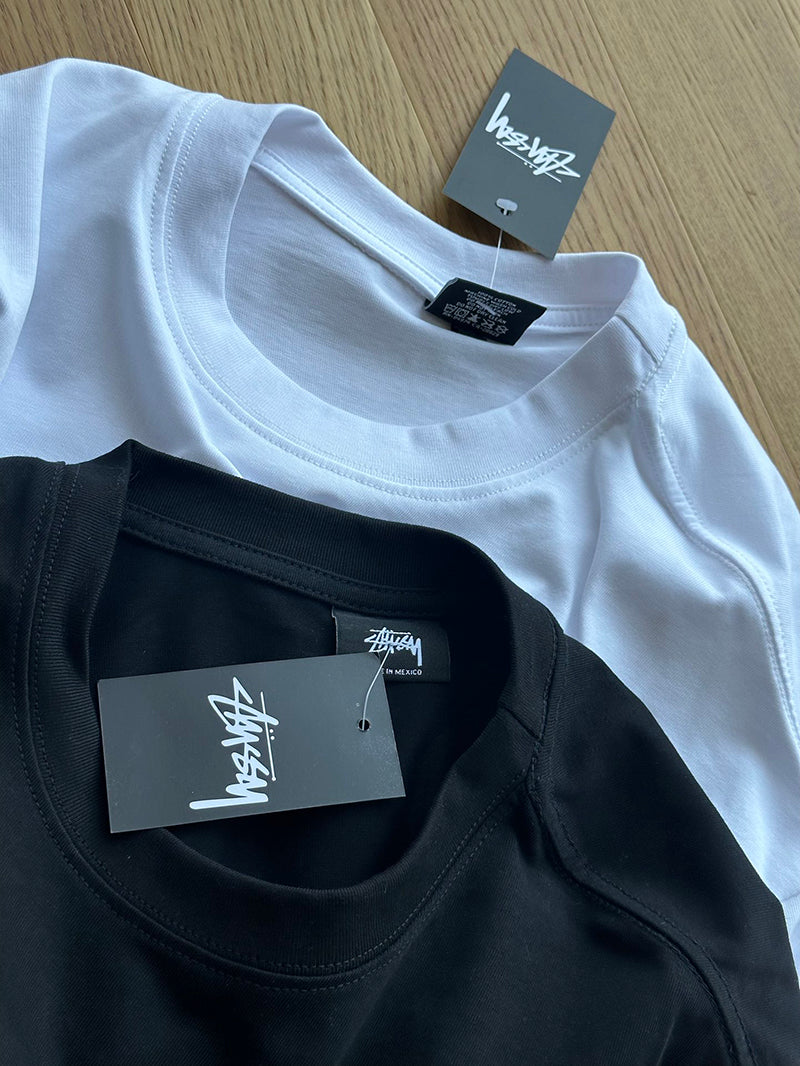 STUSSY網點LOGO印花短袖T恤