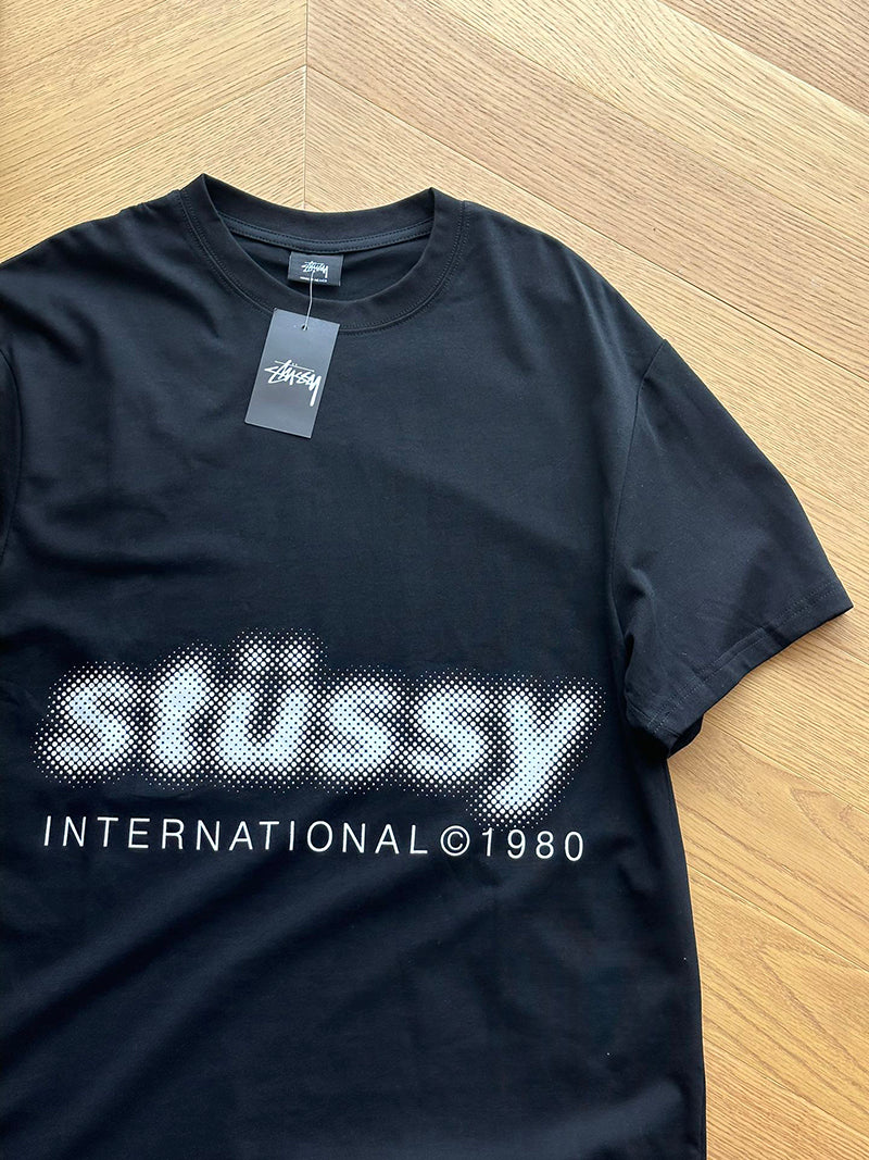STUSSY網點LOGO印花短袖T恤