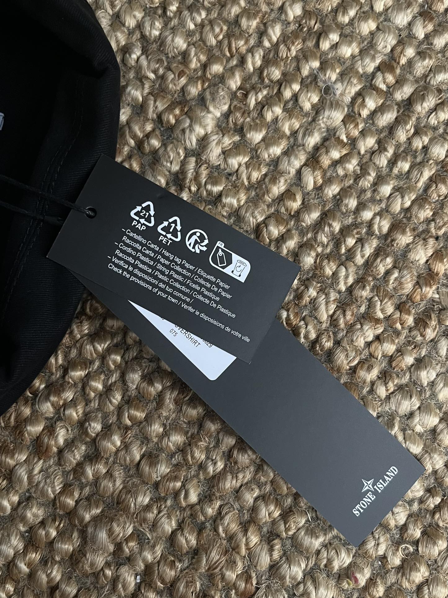 STONE ISLAND 石頭島口袋拉鍊夾克