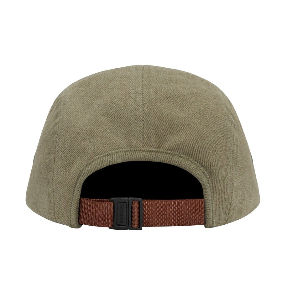 Supreme Suede Visor Camp Cap 拼色麂皮遮陽帽