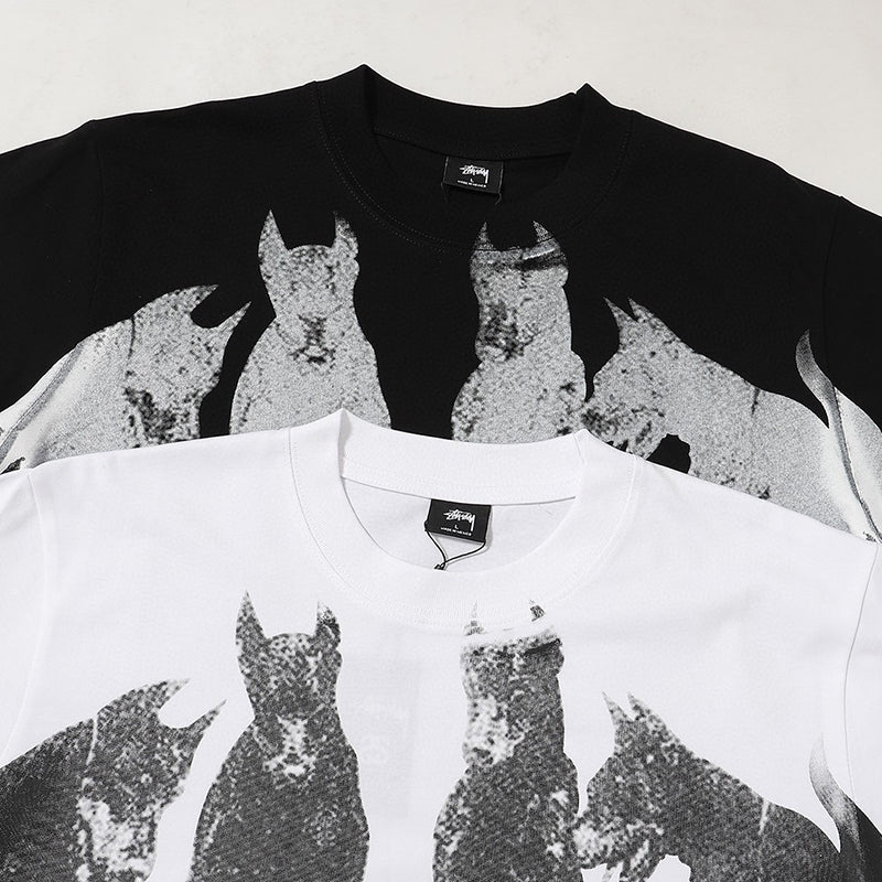 STUSSY 杜賓犬短袖T恤