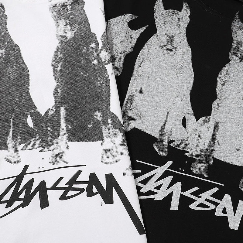 STUSSY 杜賓犬短袖T恤