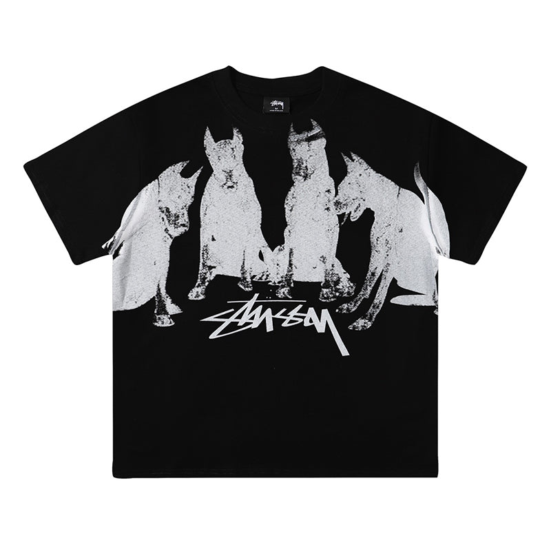 STUSSY 杜賓犬短袖T恤