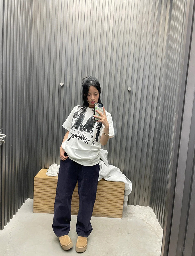 STUSSY 杜賓犬短袖T恤